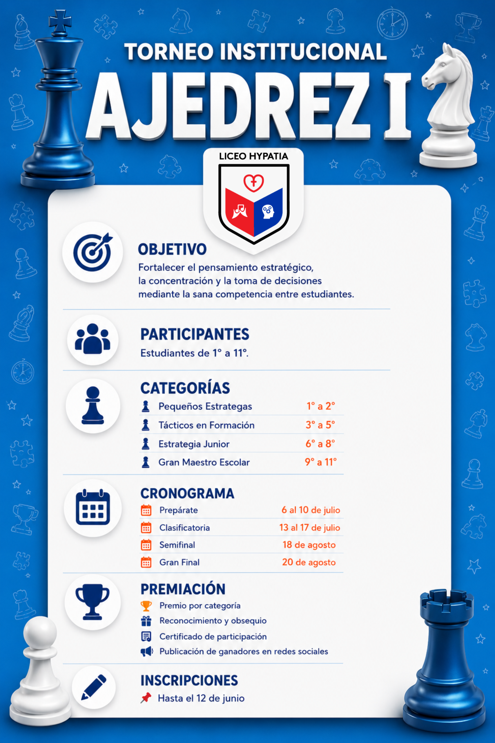 Post Ajedrez no QR
